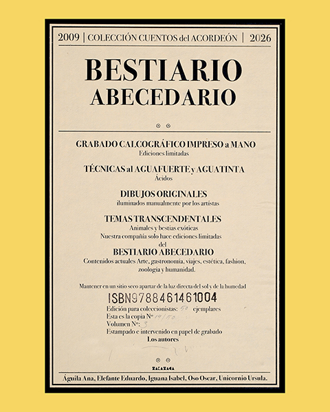 Bestiario Abecedario